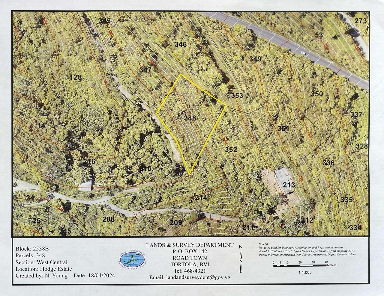 936  Cane Garden Bay 0.48 Acres