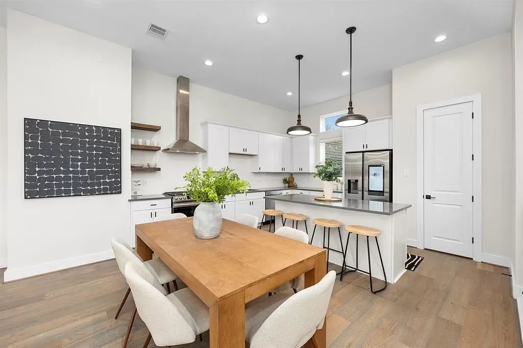 dining room in an Eastwood Estates home