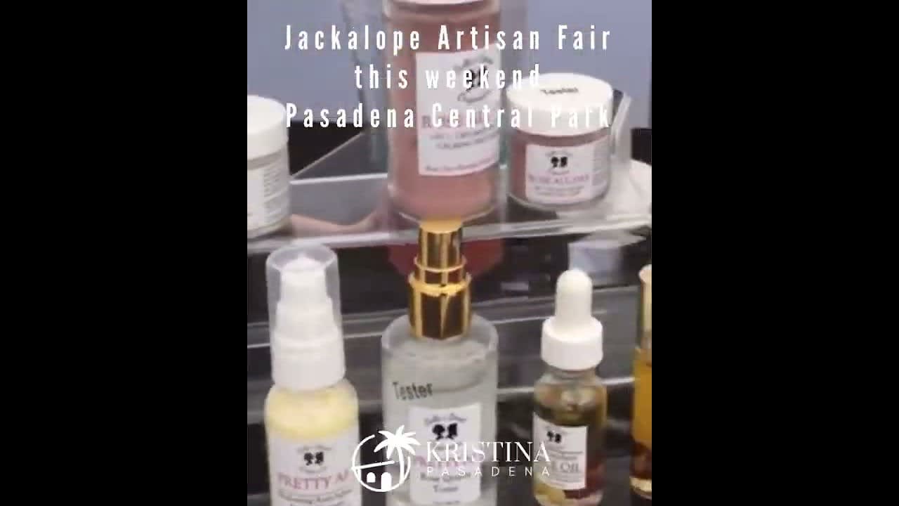 This Weekend in Pasadena California - Central Park! Jackalope Artisan Fair!