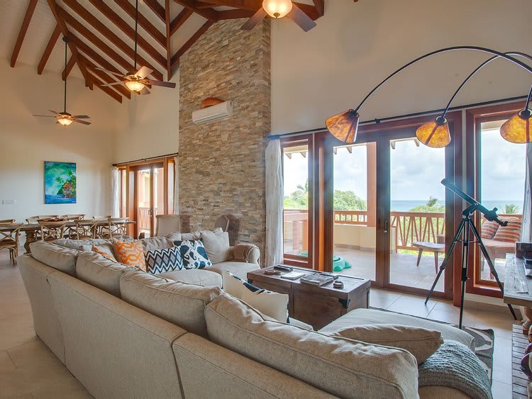 The Caribbean Indulgence – Full-floor luxury oceanfront penthouse retreat.