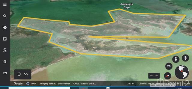 237 Acres Private Peninsular on Ambergris Caye With 6.5 Miles of Waterfrontage - North Cayo Frances