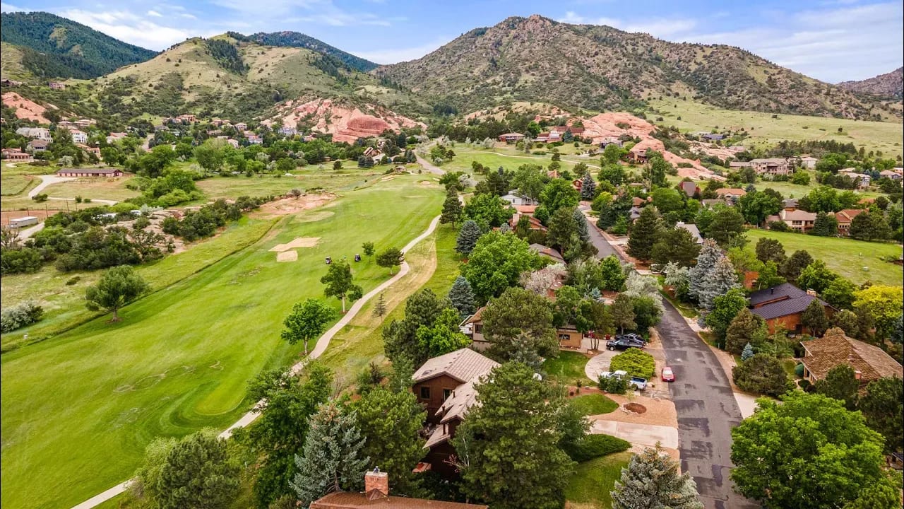 Retreat on Fairway 14 of Red Rocks