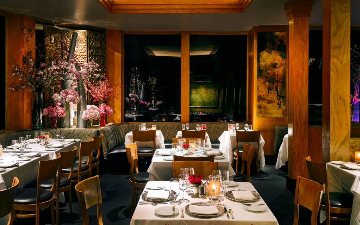 Gary Danko exudes elegance, with crisp linens and warm lighting setting the mood for a memorable meal.
