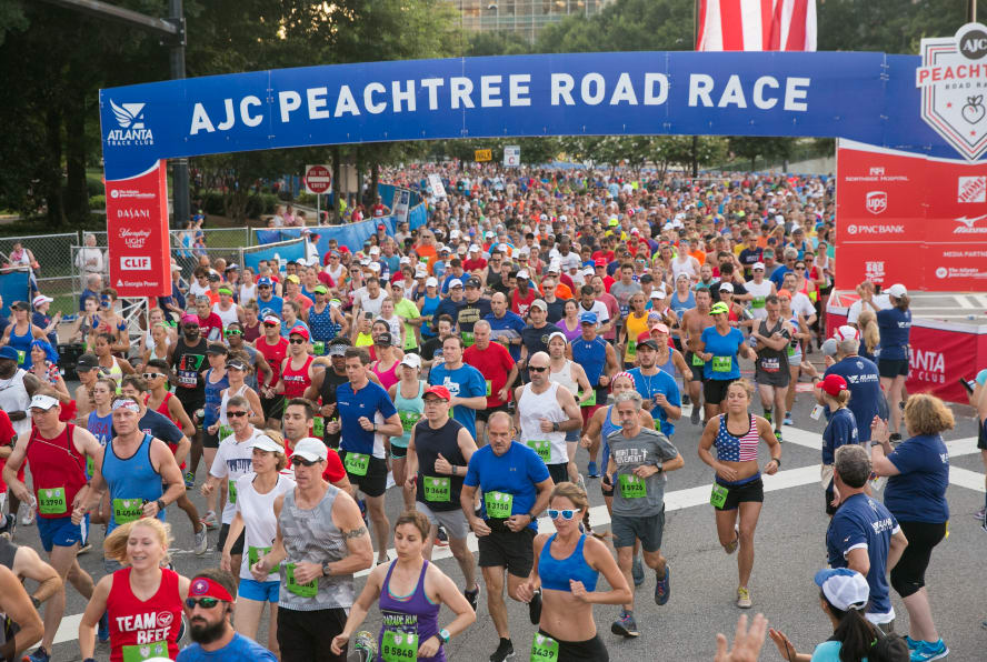 4. PEACHTREE ROAD RACE