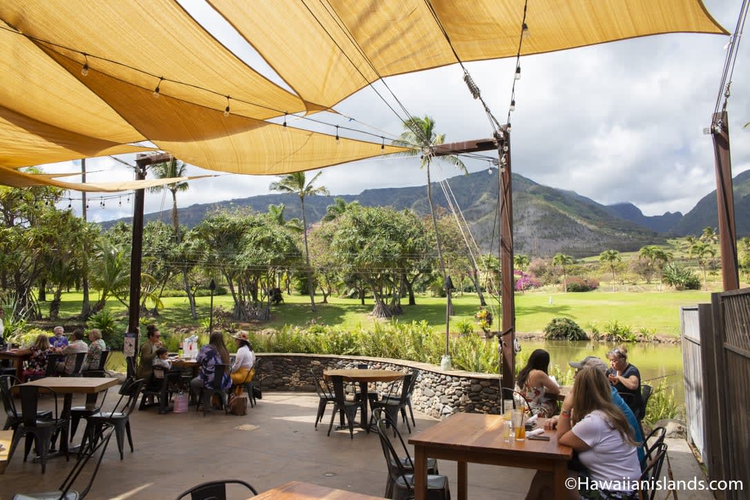 Hello from Café O’Lei – in Waikapu!