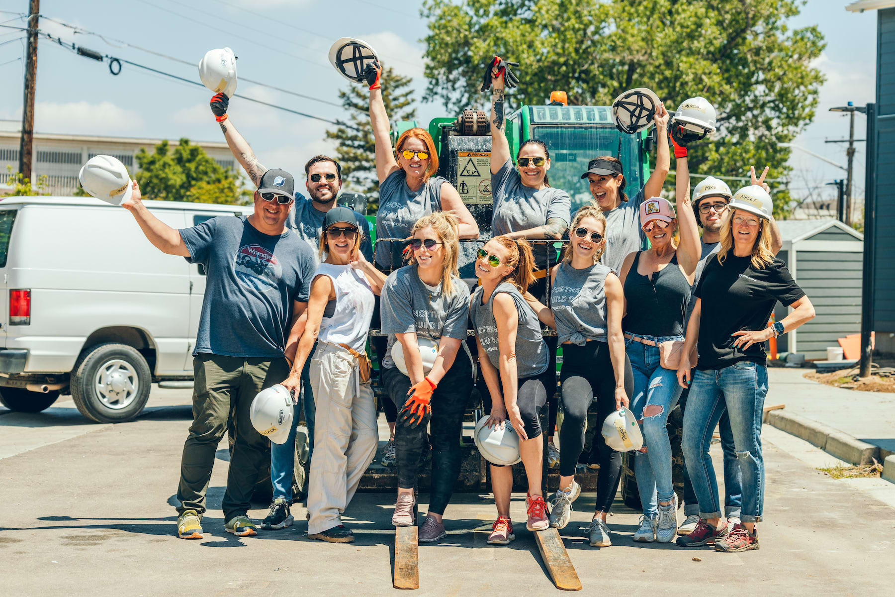 Jessica Northrop Group and Giveback Homes Denver Build Day 2022