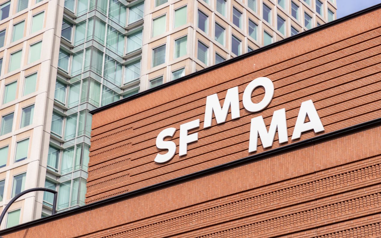 Street view of San Francisco Museum of Modern Art