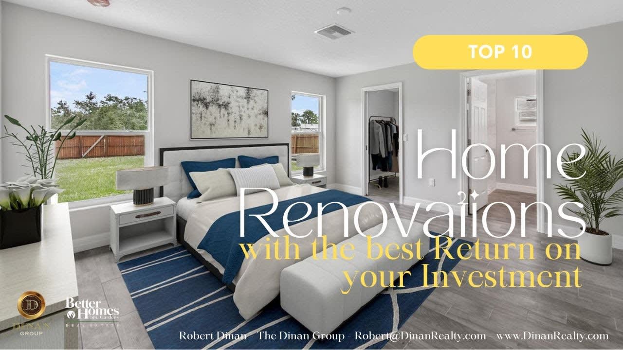 Top 10 Home Renovations with Best ROI 