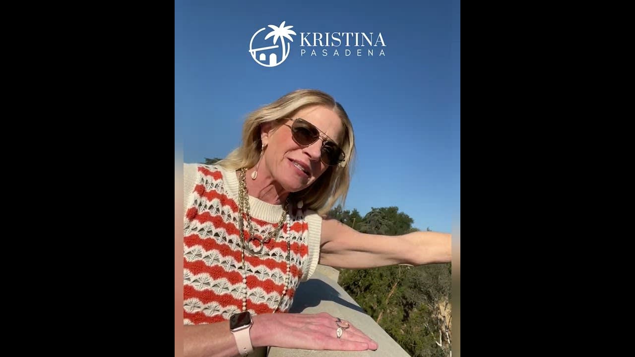 KristinaPasadena talks to you from the San Rafael Neighborhood in Pasadena, California.