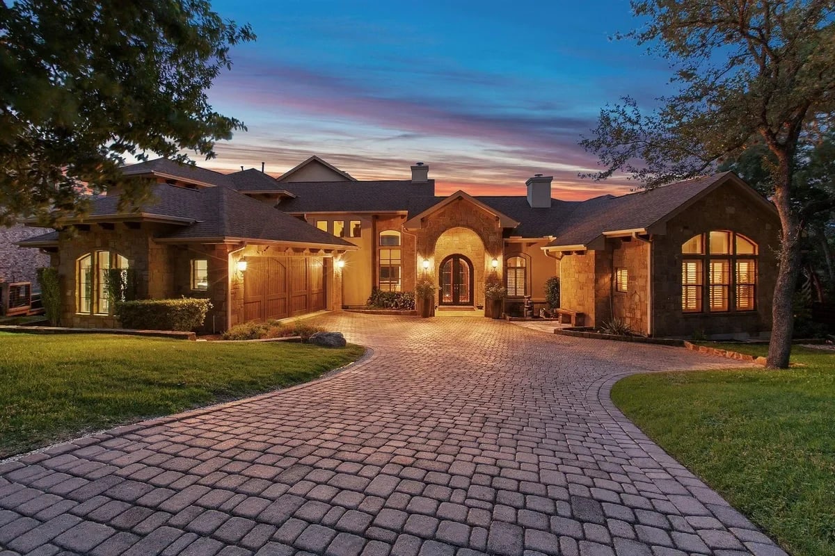 Custom home in Jester Estates with Big Views Cornerstone Architects