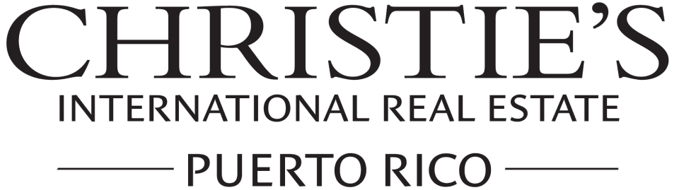 Christie's International Real Estate text transparent background