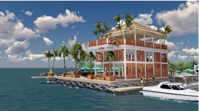 The Udara - Spacious  2313 square feet 3 bed 2 bath waterfront single family home  with private pool and outside BQ area