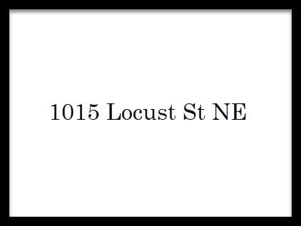 1015 Locust ST NE