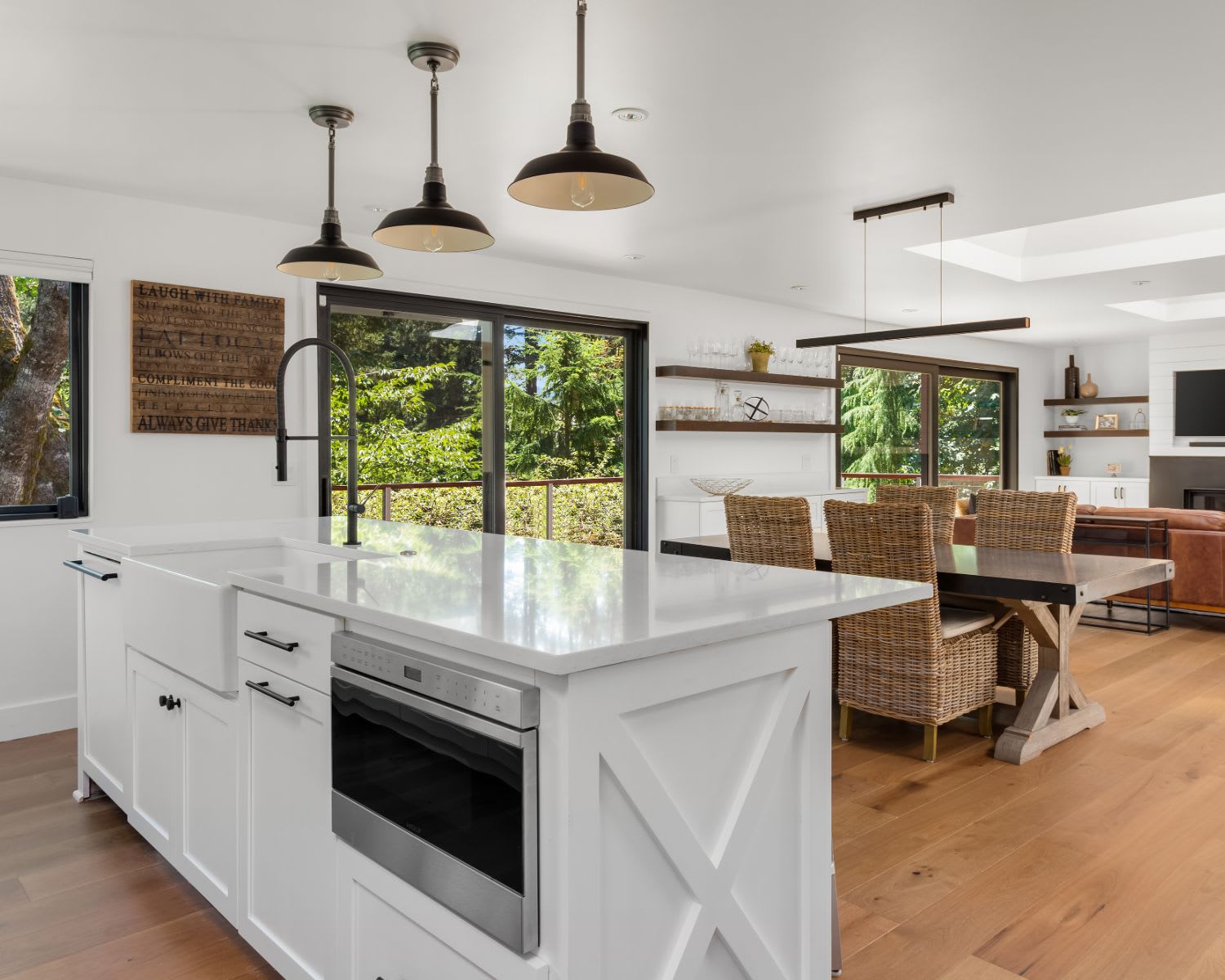Gourmet kitchen setting showcasing mortgage loan processing and appraisal management