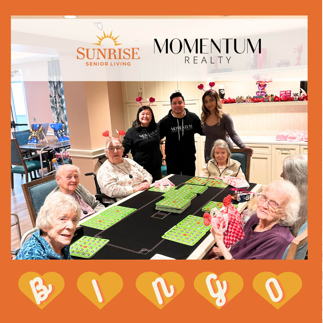 Momentum Realty & Sunrise Senior Living - Valentine's Event