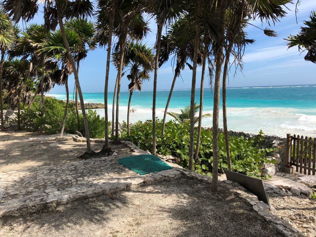 BEACHFRONT LOT IN THE HOTEL AREA OF TULUM