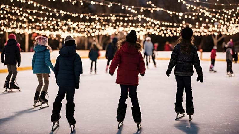 Skating in the Garden: A Winter Wonderland at Marin Art and Garden Center!