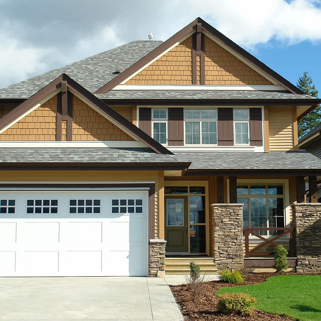 Brown house