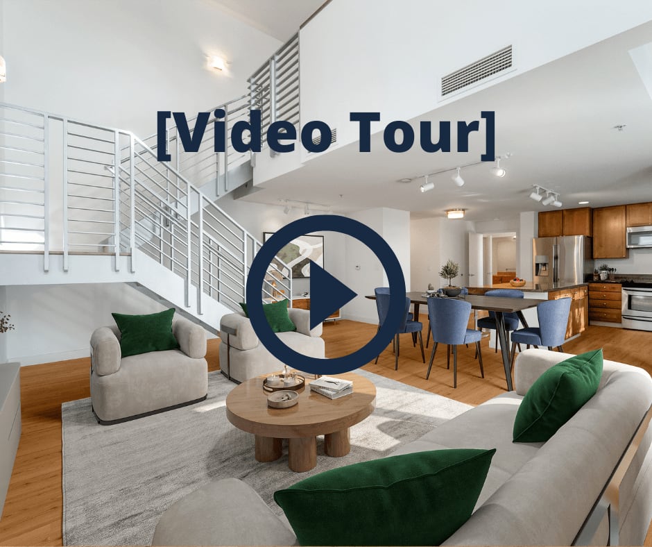 Video Tour! 1,984 SqFt Contemporary Downtown Loft at City Heights