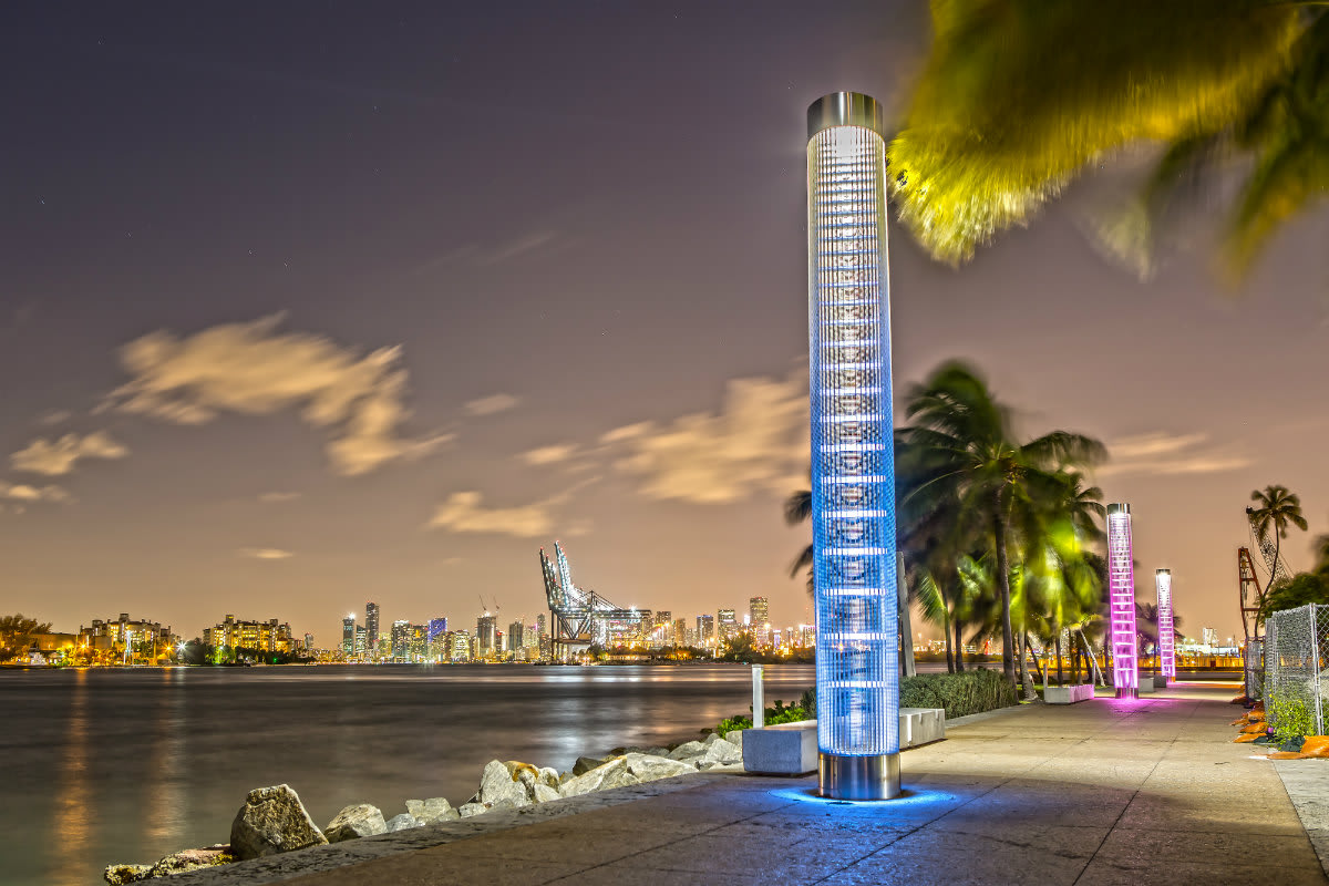 South Pointe Park in Miami Beach