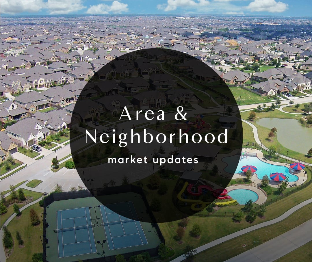 Neighbood & Area Market Reports for Houstons most sought after areas including, Katy, Fulshear, the Heights, and Inside the Loop