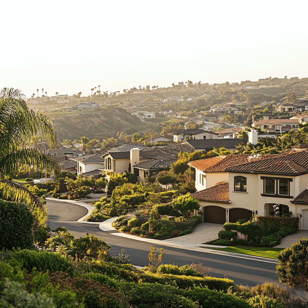 Gated community homes in Marblehead, San Clemente