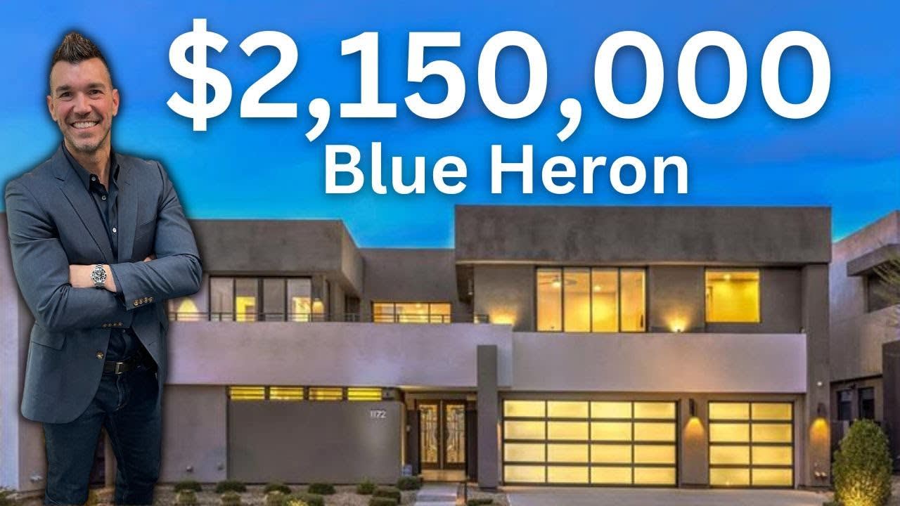 Semi Custom Blue Heron Home in Henderson, NV