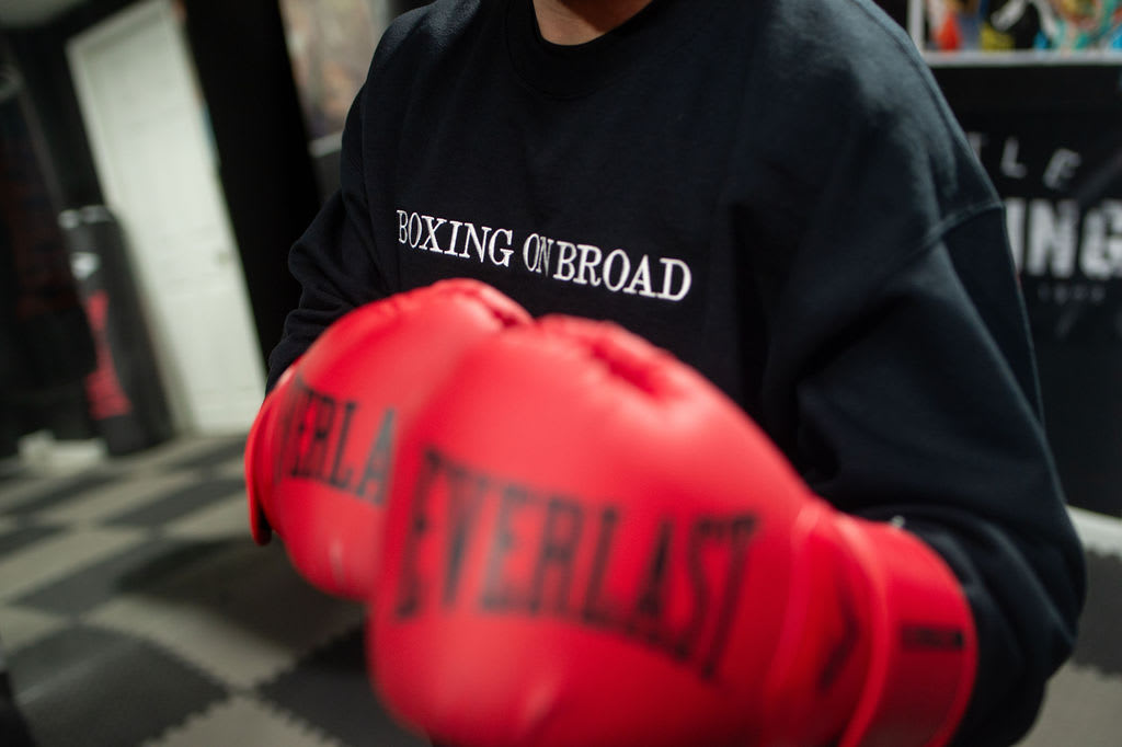 Enzo Siciliano Boxing on Broad