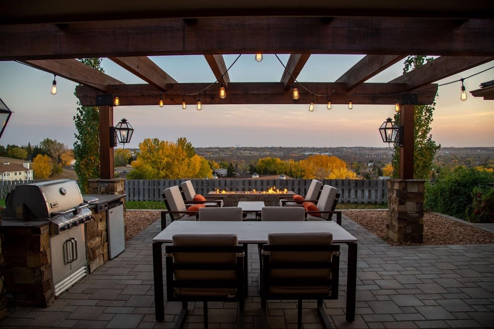 Year-round outdoor living spaces