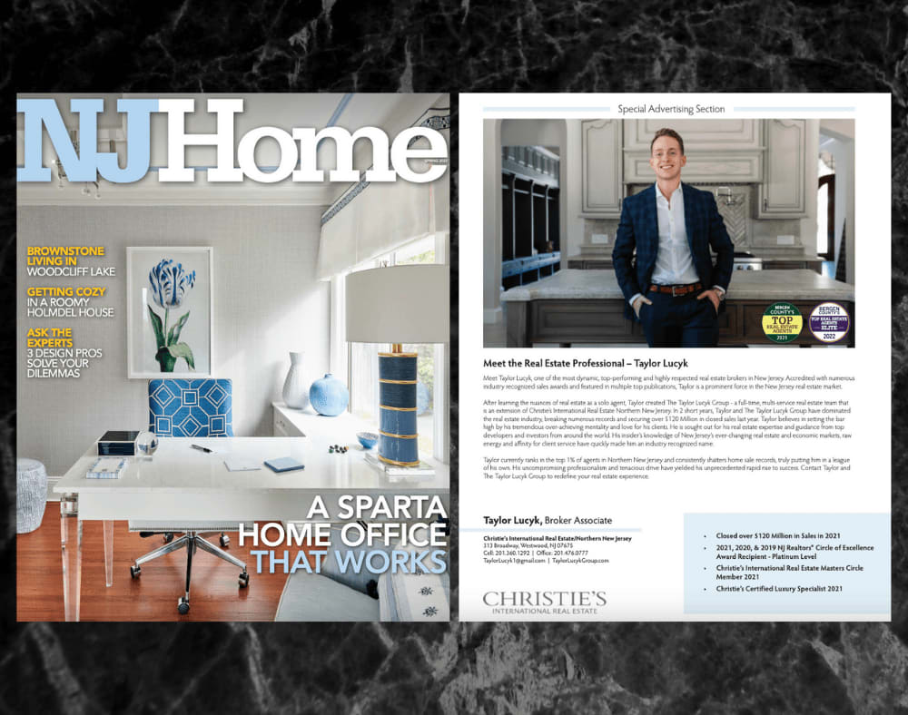 NJ Home Magazine - Spring Edition 2022 - Meet the Real Estate Professional