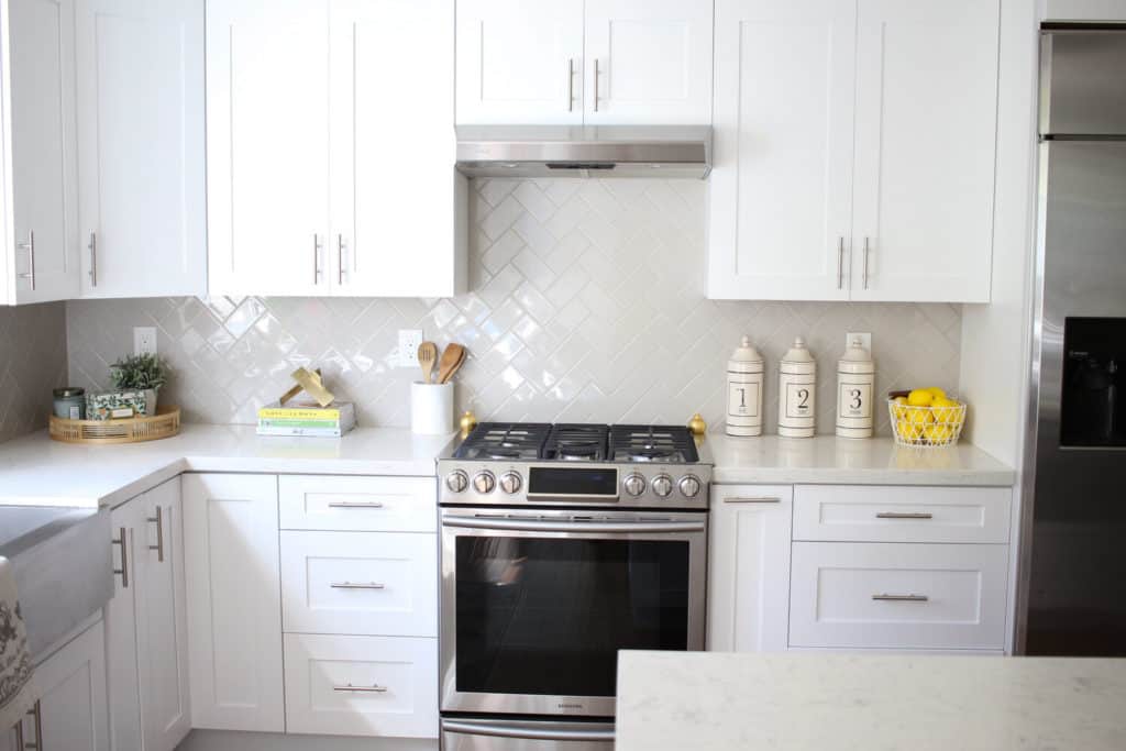 Bright kitchen remodel details