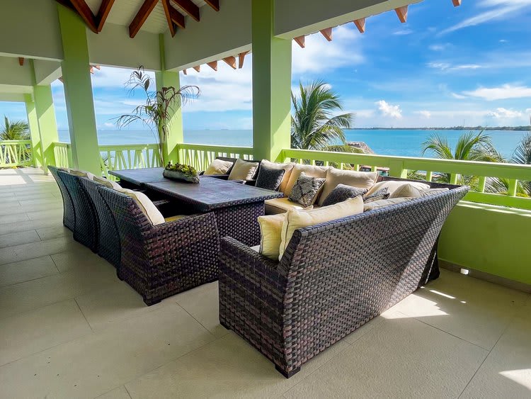 The Caribbean Indulgence – Full-floor luxury oceanfront penthouse retreat.