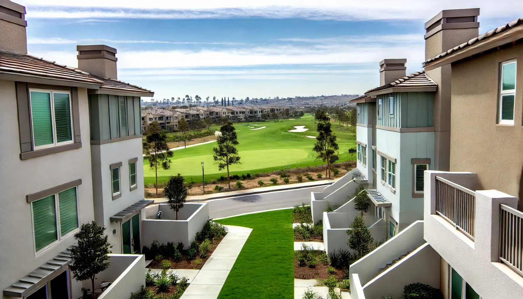Harbor Station townhomes in Aliso Viejo, CA