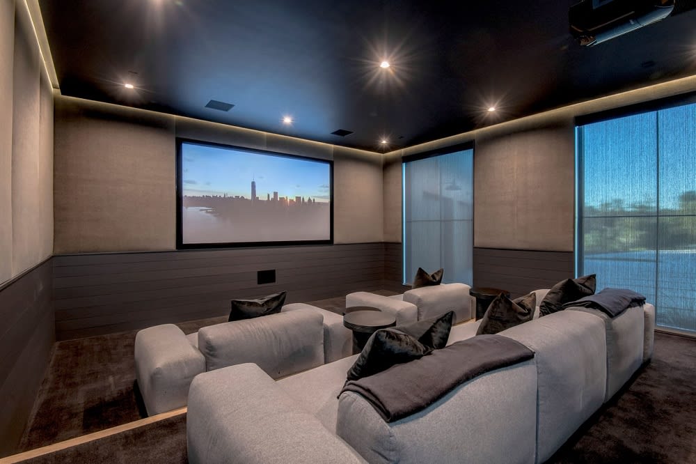 Theater or game rooms
