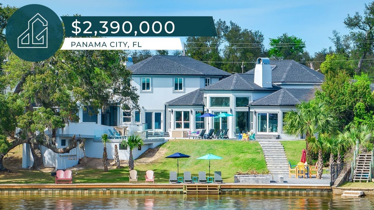 $2,390,000 Waterfront Home in Panama City