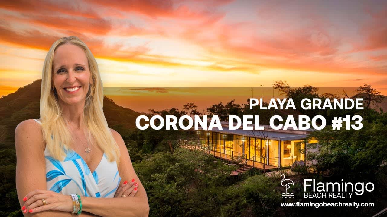 Corona del Cabo #13 | Ocean and Jungle View Overlooking Playa Grande and Tamarindo Bay - $1.49M