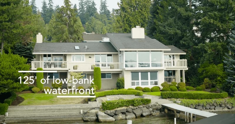 5403 West Mercer Way "Gold Coast Waterfront "