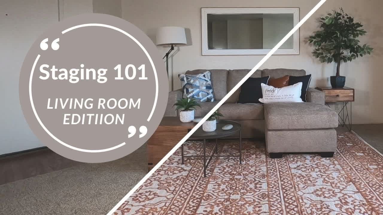 Staging a Living Room | Tip Tuesday