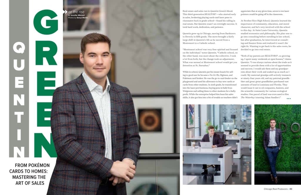 Real Estate Agent in Bucktown Quentin Green