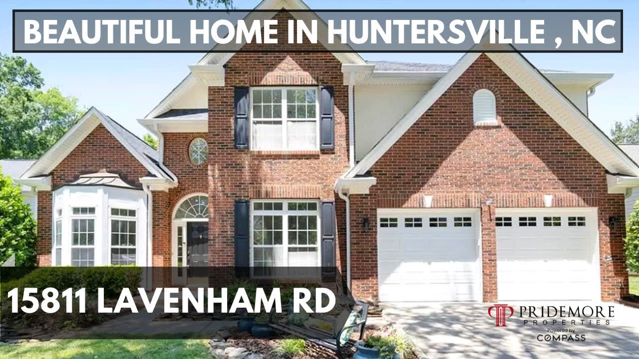 Must See - Luxury Home In Huntersville , NC | Northstone Real Estate House Tour | North Carolina