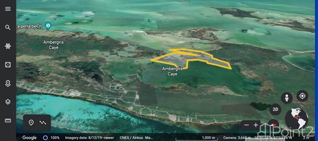 237 Acres Private Peninsular on Ambergris Caye With 6.5 Miles of Waterfrontage - North Cayo Frances