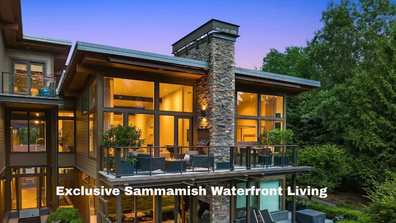 Lake Sammamish Modern Masterpiece