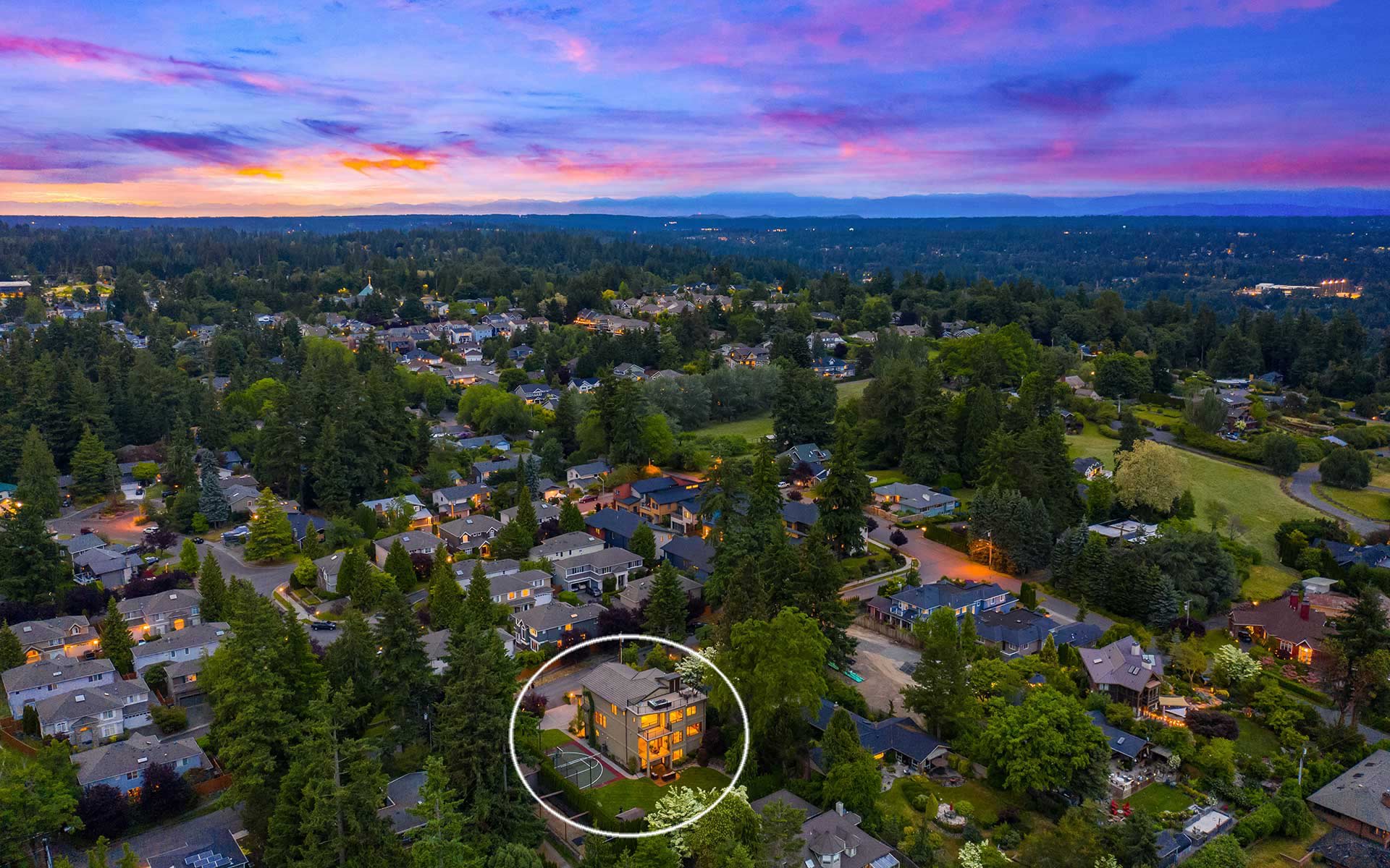 Timeless Style & Views in a Private North Kirkland Locale Team Foster