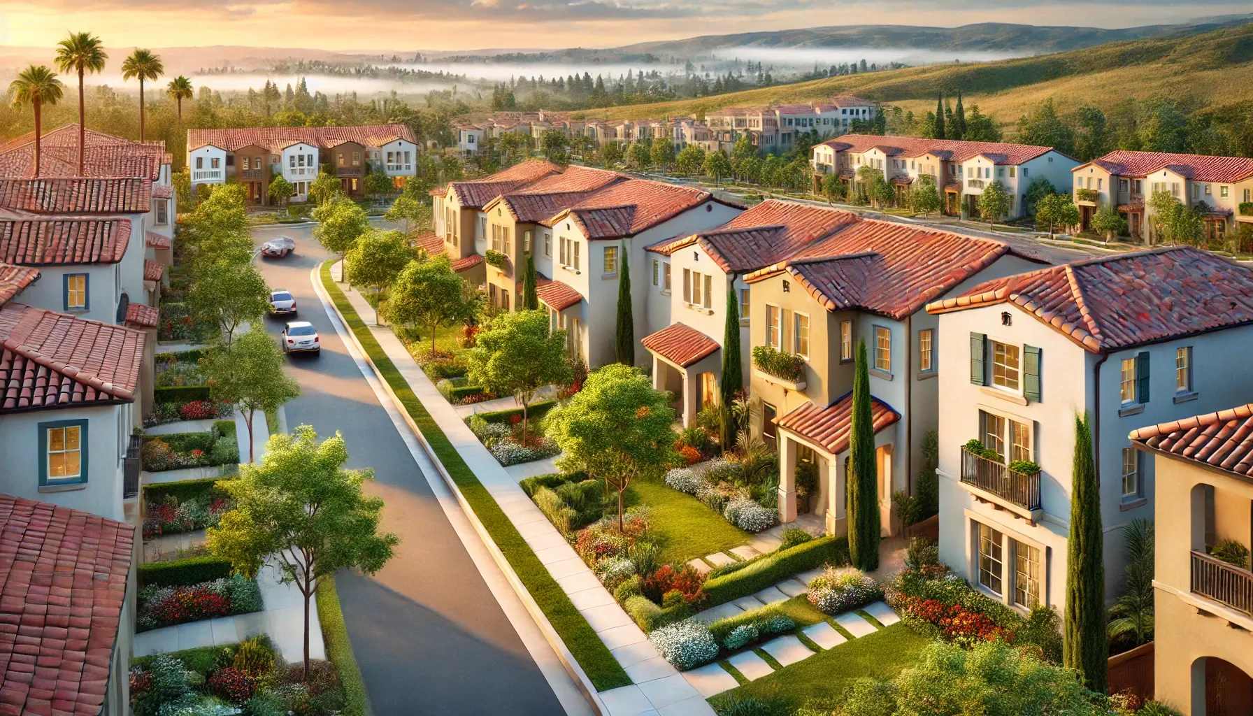 Altisse townhomes in Aliso Viejo, CA