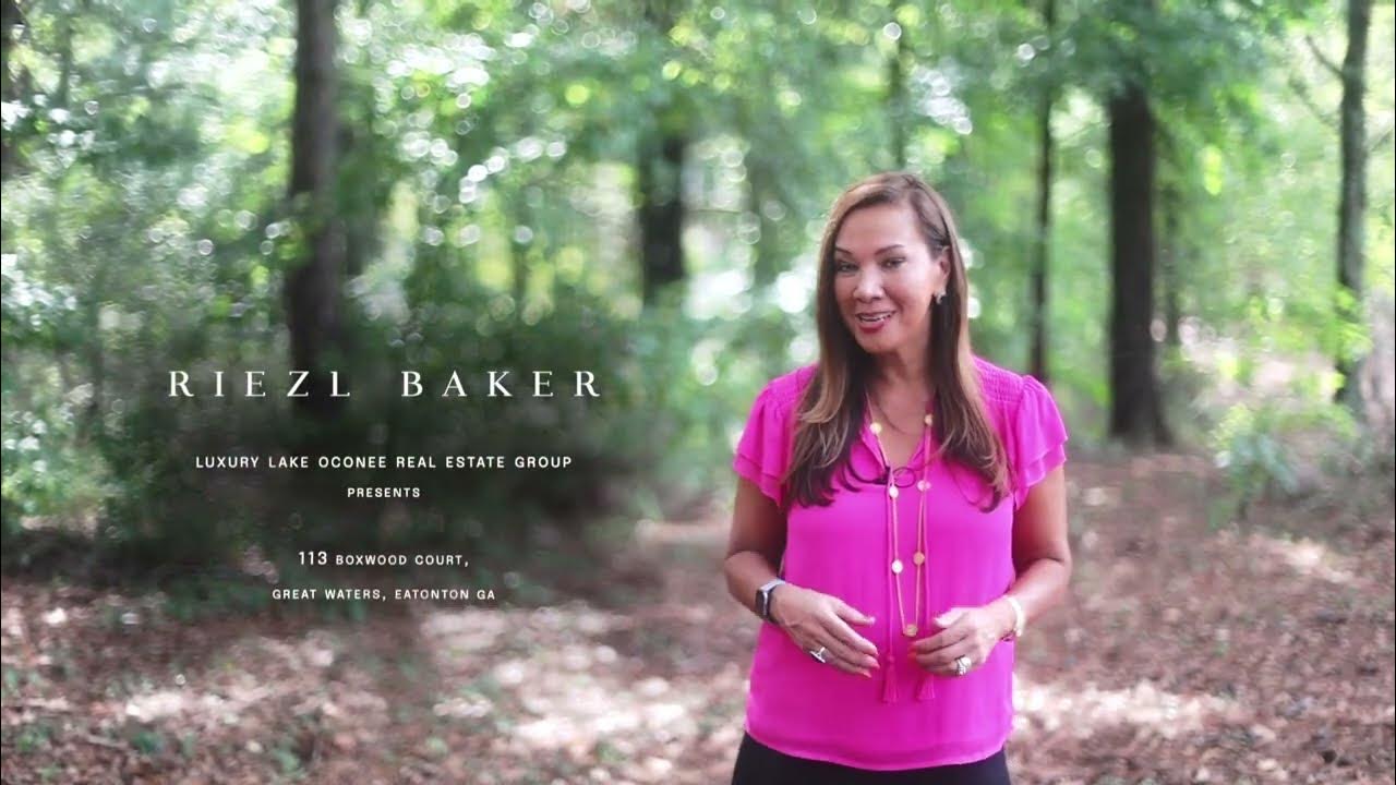 Riezl Baker #1 Luxury Realtor at Lake Oconee presents 113 Boxwood Court