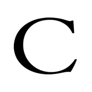 logo - black C in Christie's font