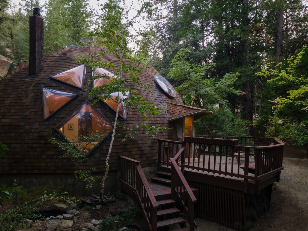 Rare Idyllwild Geodesic Dome 