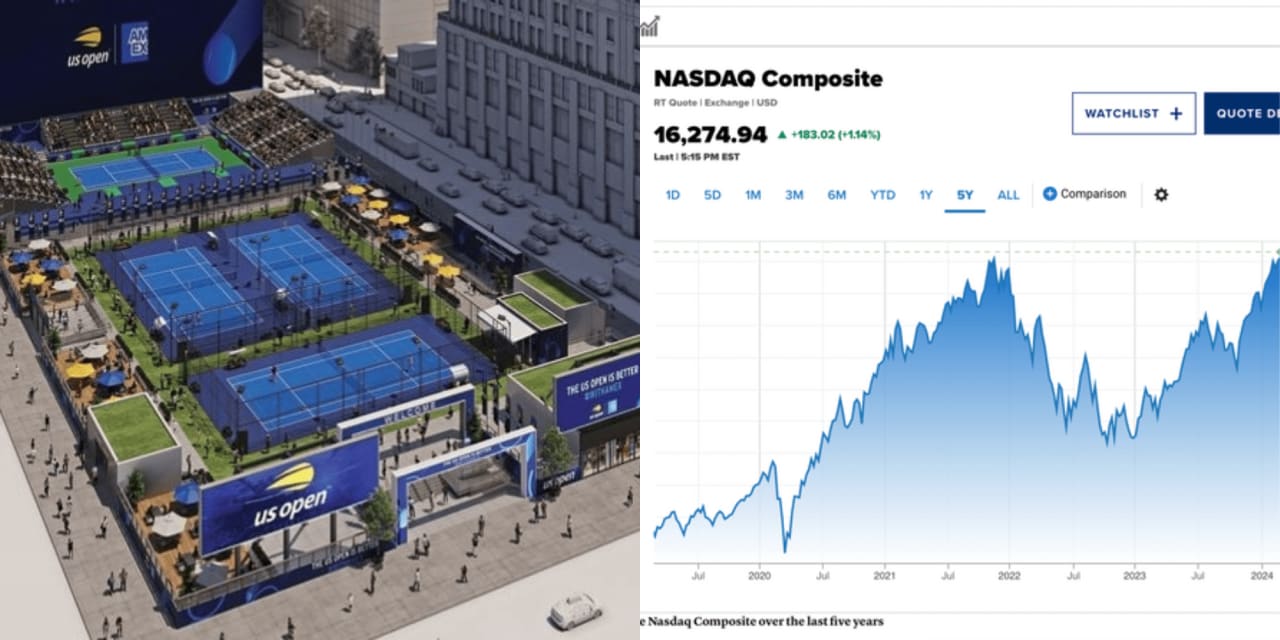 Penn Station Pivot Calls For Tennis Courts, Fashion Shows, and a 10-Story Billboard, U.S. Stocks End Higher Friday, With S&P 500 and Nasdaq Closing at Records, Powell likely to 'stick to script' next week