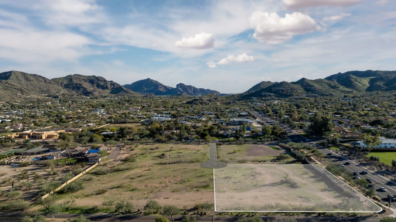 Lot 1 at Mummy View Estates in Paradise Valley