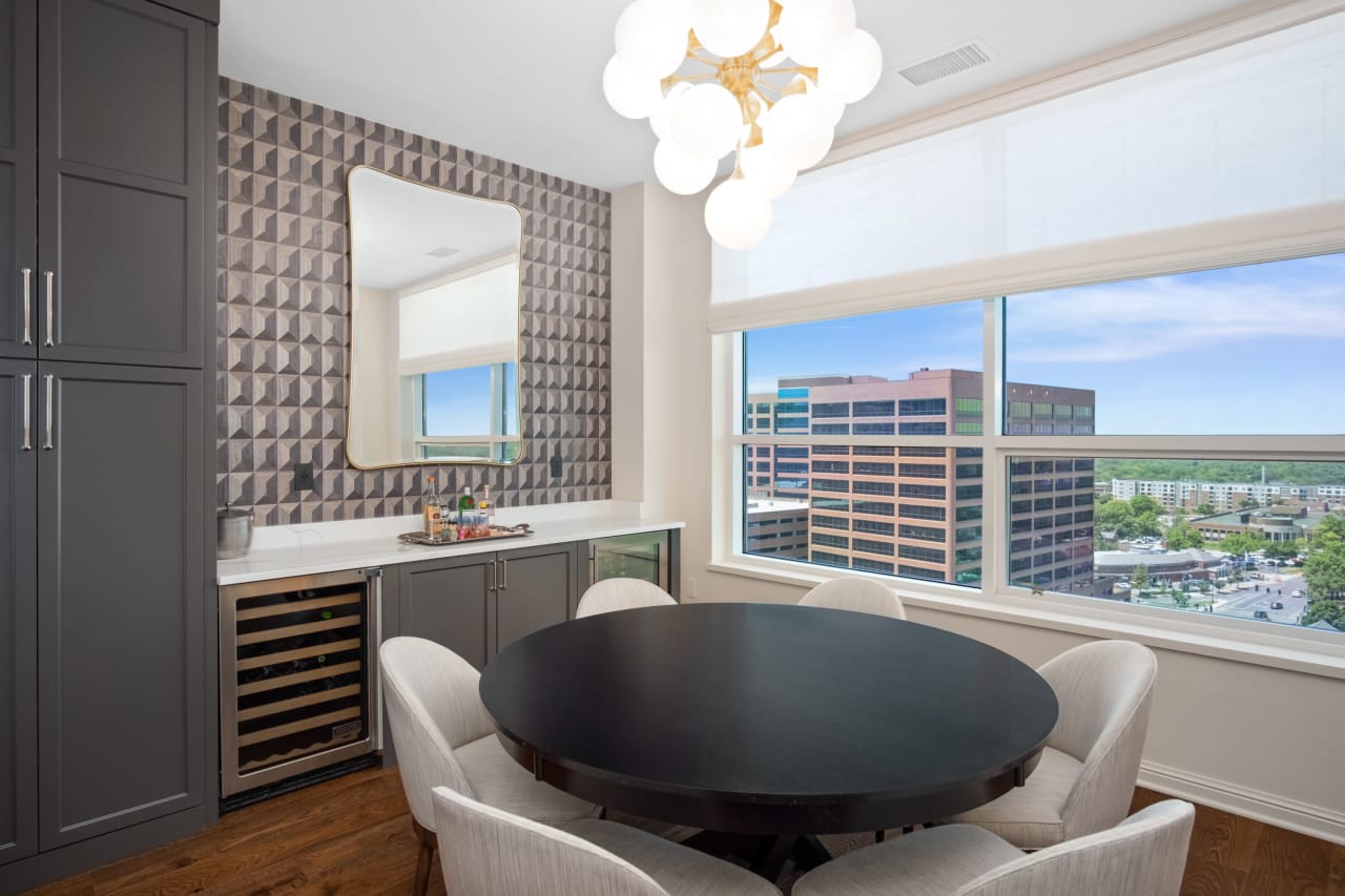 Exquisite Renovation on the 10th Floor in the Heart of Clayton